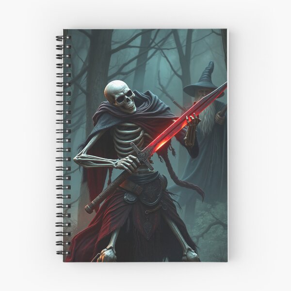 Item preview, Skeleton holding a glowing sword designed and sold by rwgames.
