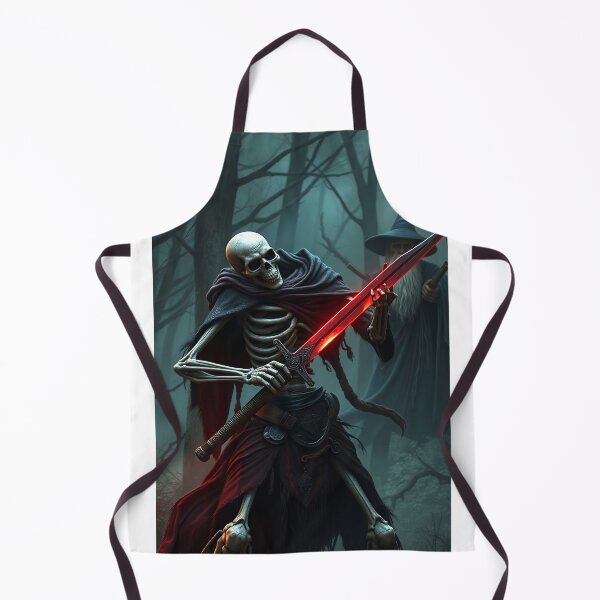 Item preview, Skeleton holding a glowing sword designed and sold by rwgames.