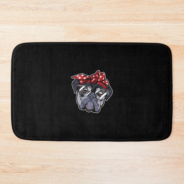 Item preview, Cute English Bulldog Red Plaid Headband And Glasses 		 designed and sold by simoneprandot.
