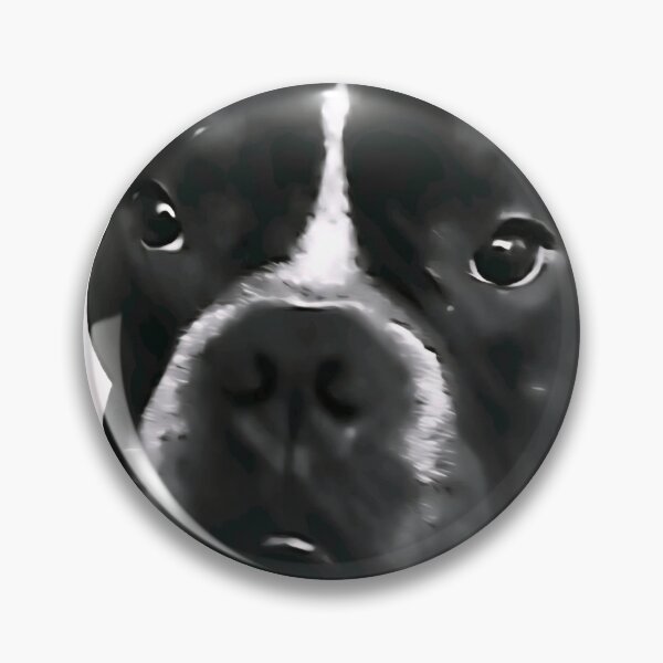 Item preview, Copy of Sweet Frenchy Bulldog. Hemingway in black and white designed and sold by DIAMONDGOIL.