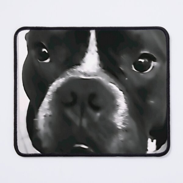Item preview, Copy of Sweet Frenchy Bulldog. Hemingway in black and white designed and sold by DIAMONDGOIL.