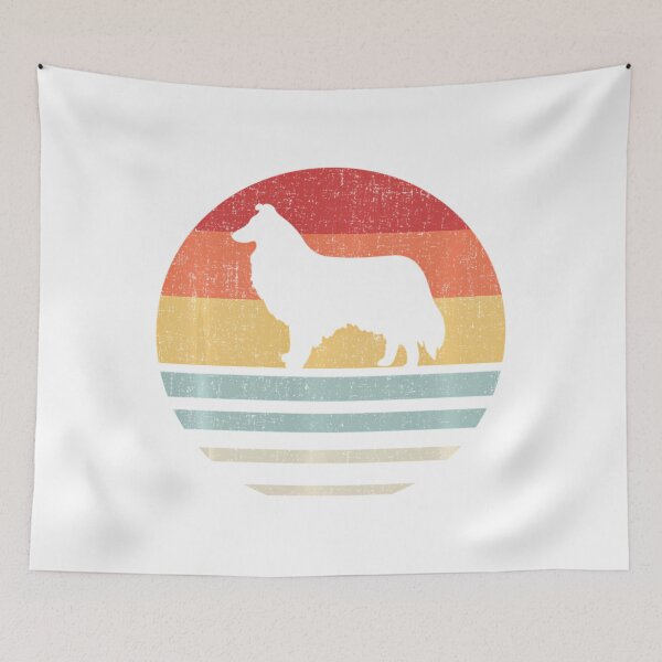 Item preview, Vintage Retro Rough Collie Dog Mom Dad Cute Dog Lover Owner Pullover 		 designed and sold by barvyzakojc1.