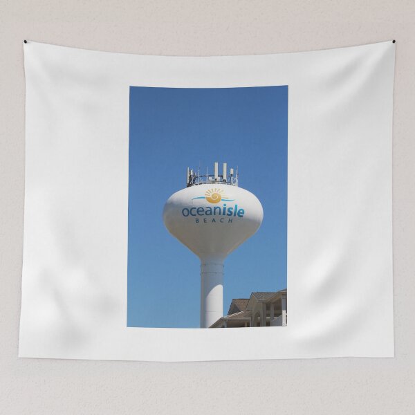 Item preview, Ocean Isle Beach Water Tower designed and sold by Cynthia48.