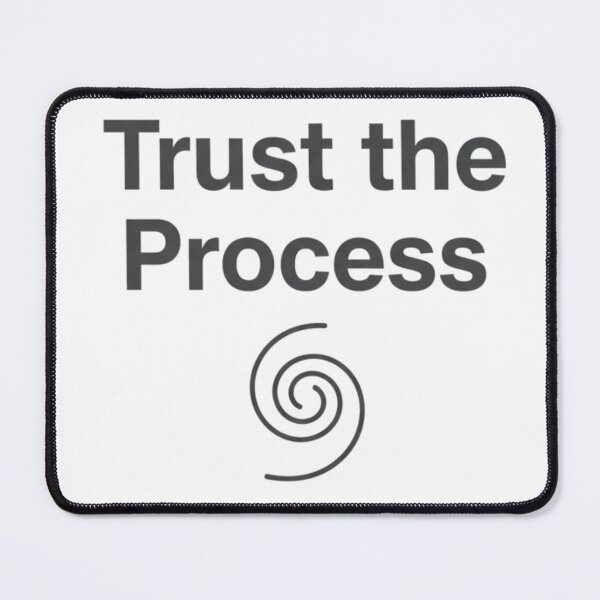 Item preview, Trust the Process – Simple Motivational Minimalist Design designed and sold by Happyfreedom.