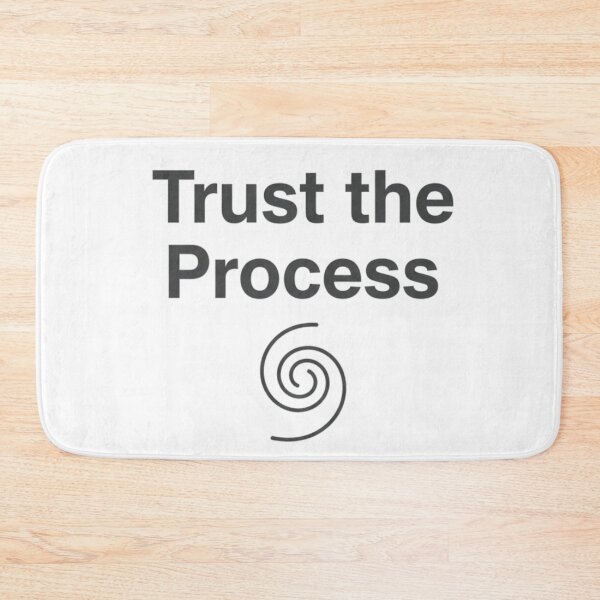 Item preview, Trust the Process – Simple Motivational Minimalist Design designed and sold by Happyfreedom.
