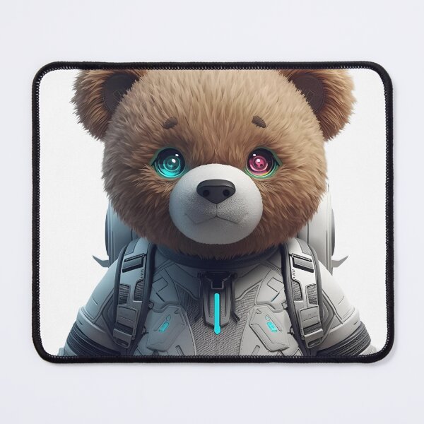 Item preview, Cyber Teddy – Cute Futuristic Bear designed and sold by D-T-Official.