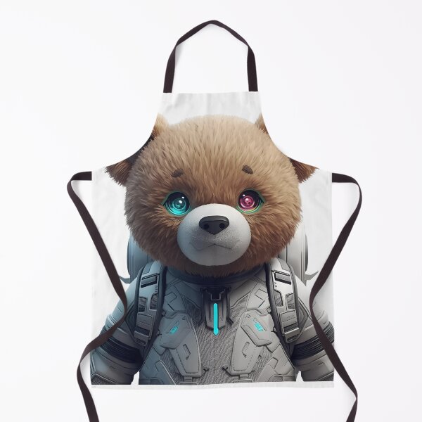 Item preview, Cyber Teddy – Cute Futuristic Bear designed and sold by D-T-Official.