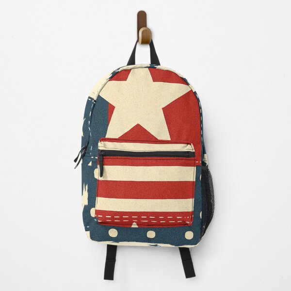 Item preview, Rustic Americana Stars and Stripes Patchwork designed and sold by SassyArtistry.
