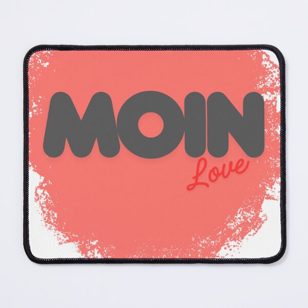 Item preview, MOIN Love – Northern Germany greeting with heart design designed and sold by Fies-und-Fein.