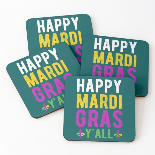 Item preview, Happy Mardi Gras Y_all Perfect Gift designed and sold by littlelucindas.