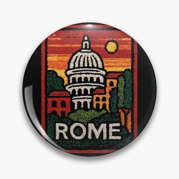 Item preview, Rome Cityscape Poster | St Peters Dome Folk Art designed and sold by TuncGK.