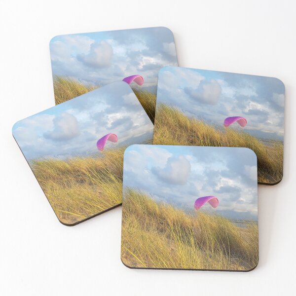Item preview, Paragliders on the beach designed and sold by clickandmore.
