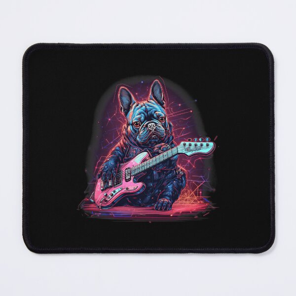 Item preview, Electric Guitar Rock Music French Bulldog 1 designed and sold by egyckaroyesm.