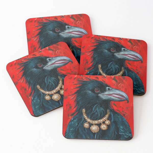 Item preview, Wild Black Raven designed and sold by whitecat23.