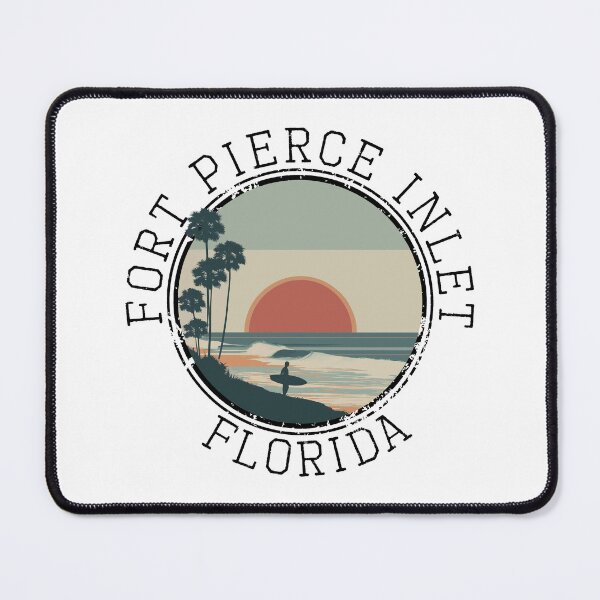 Item preview, Fort Pierce Inlet - Florida (with Black Lettering) designed and sold by VelvetRoom.