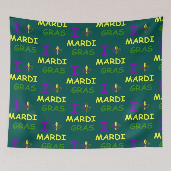 Item preview, I love Mardi Gras (1) designed and sold by littlelucindas.