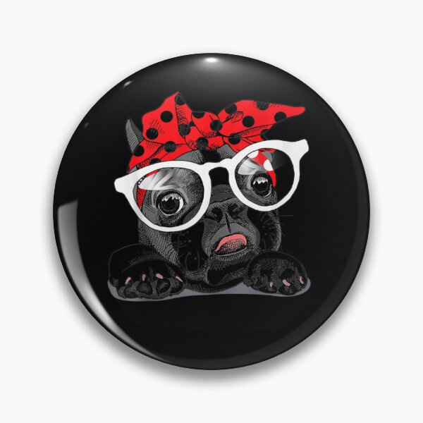 Item preview, Cute French Bulldog Colorful Headband And Glasses 		 designed and sold by simoneprandot.