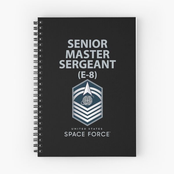 Item preview, USSF - E8 Senior Master Sergeant - US Space Force X 300 designed and sold by Military Insignia Products.
