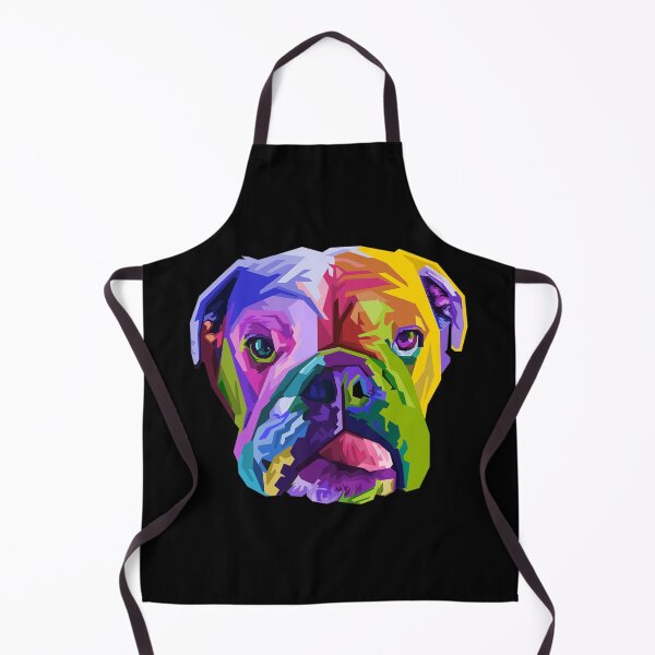Item preview, English British Bulldog Pop Art Portrait for Dog Owners 		 designed and sold by egyckaroyesm.