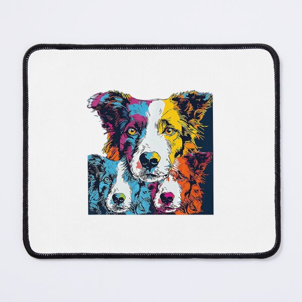 Item preview, Border Collie Pop-Art design Expressive Dog 	 		 designed and sold by piskarvahib3.