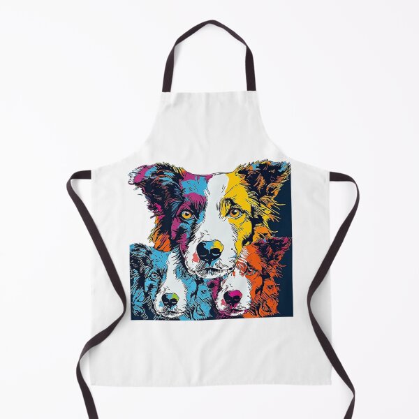 Item preview, Border Collie Pop-Art design Expressive Dog 	 		 designed and sold by piskarvahib3.