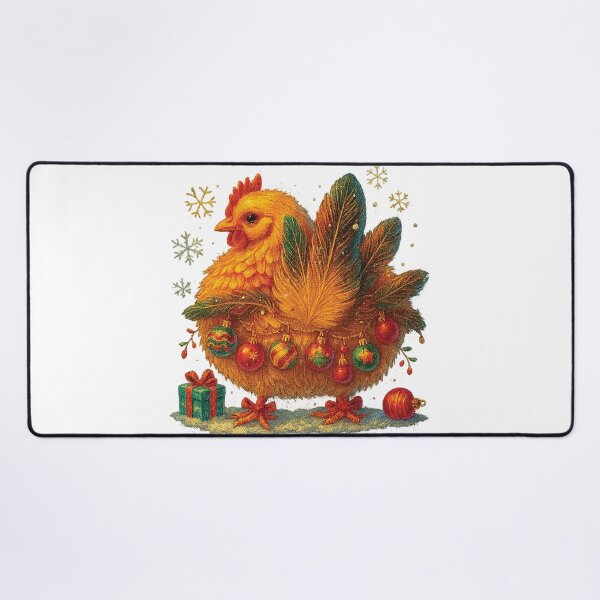 Item preview, Cute Christmas Chicken designed and sold by Fam19.