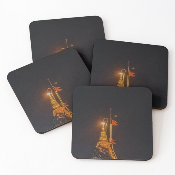 Item preview, Sai Baba temple night view  designed and sold by PatilRohan.