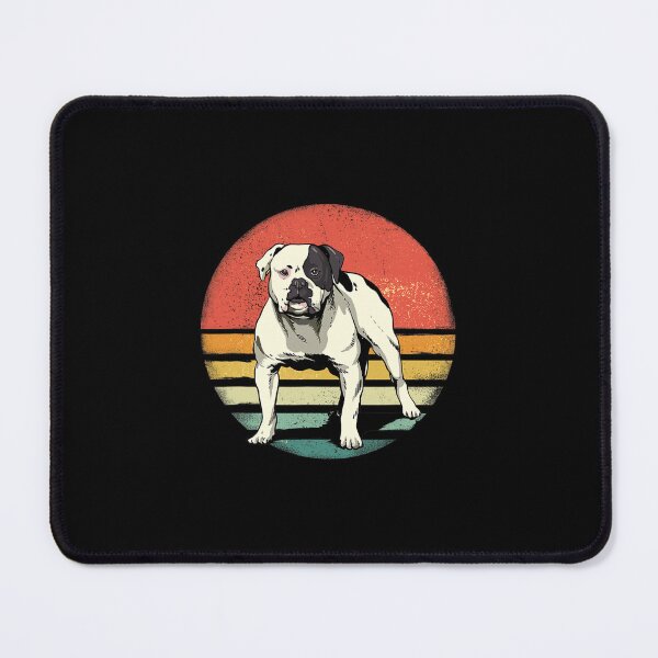 Item preview, Retro American Bulldog Pet Dog Lover English Bulldog Mom Dad designed and sold by eimontbamlaks.