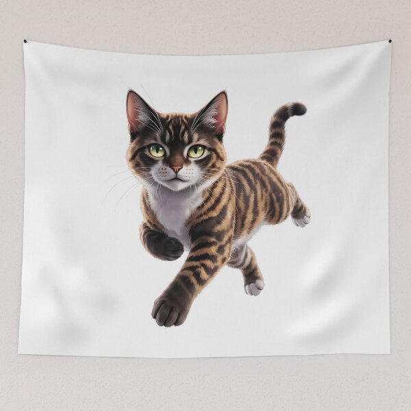 Item preview, Anime Jumping Cat designed and sold by MKFashionLab.