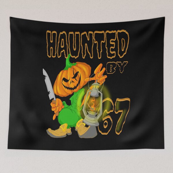 Item preview, Haunted By 67 Pumpkin Halloween Costume  designed and sold by TheEndDesign.