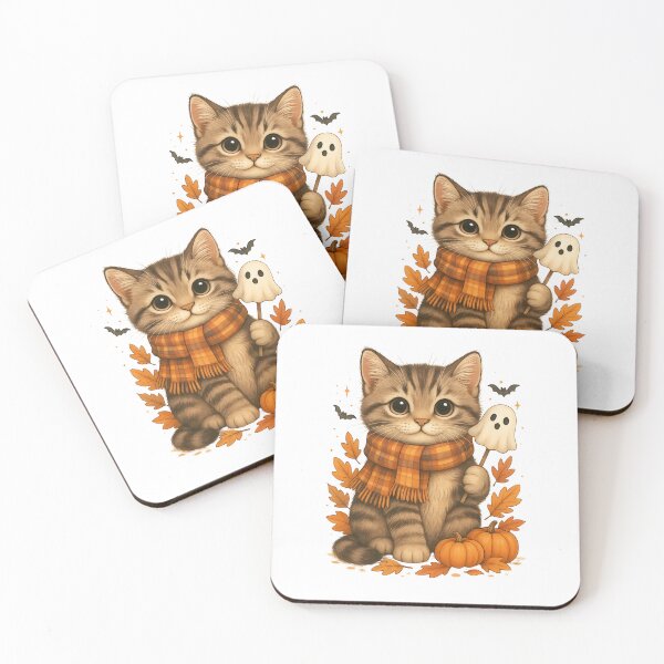 Item preview, Zombie Cat Creepy Halloween Design designed and sold by BROWNEESHOUSE.