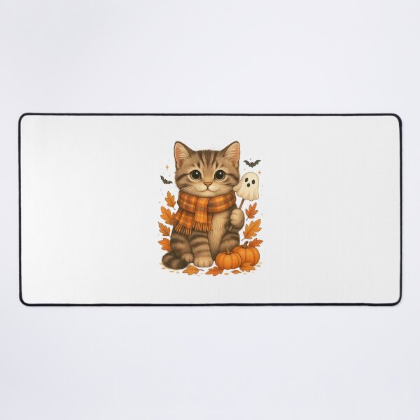Item preview, Zombie Cat Creepy Halloween Design designed and sold by BROWNEESHOUSE.