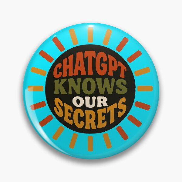 Item preview, ChatGPT Knows Our Secrets – Funny AI Therapy & Couples Gift Design designed and sold by Minimum-Rage.