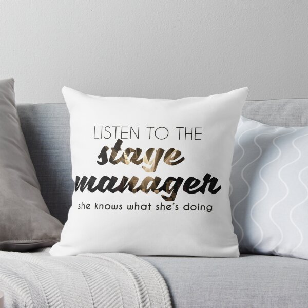 Item preview, The Stage Manager Knows designed and sold by UnderwaterSky.