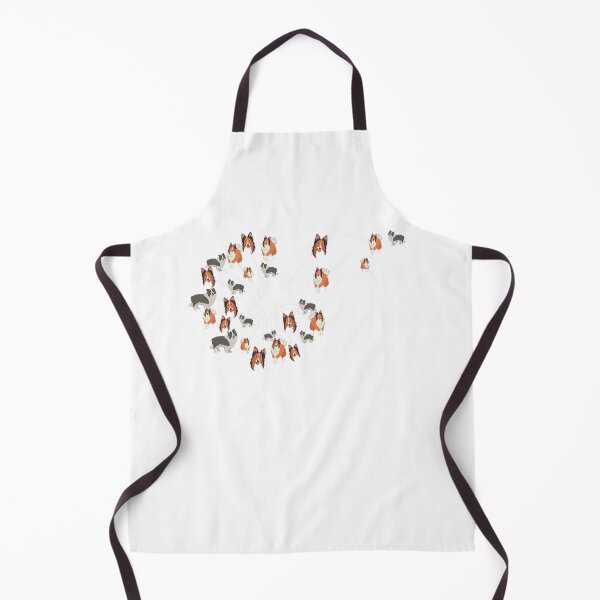 Item preview, Dandelion Flying Rough Collie Flower For Dog Lover Herbalist designed and sold by joziqnica7.