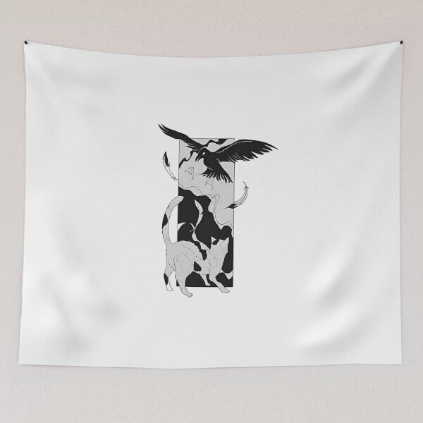 Item preview, Crow Over the Court designed and sold by SacredRoses-Art.