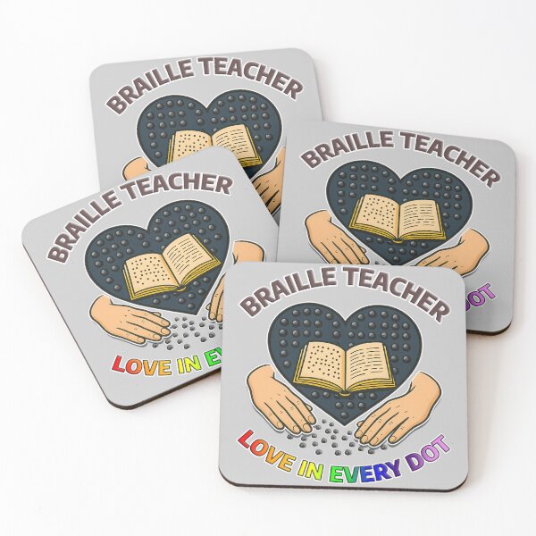 Item preview, Braille Teacher – Love in Every Dot Graphic designed and sold by Eyepatch-Jacks.