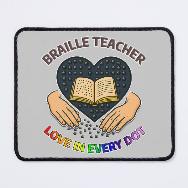 Item preview, Braille Teacher – Love in Every Dot Graphic designed and sold by Eyepatch-Jacks.