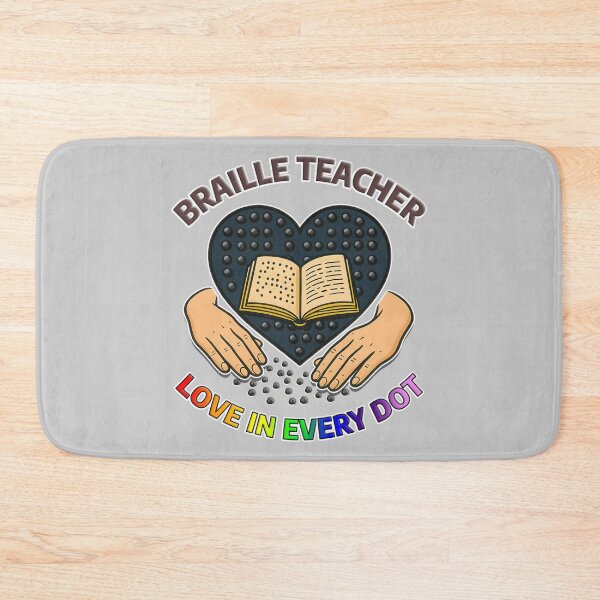 Item preview, Braille Teacher – Love in Every Dot Graphic designed and sold by Eyepatch-Jacks.