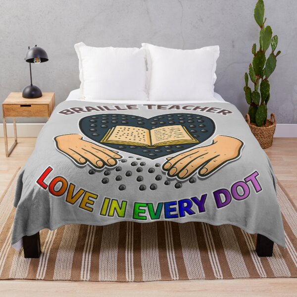Item preview, Braille Teacher – Love in Every Dot Graphic designed and sold by Eyepatch-Jacks.
