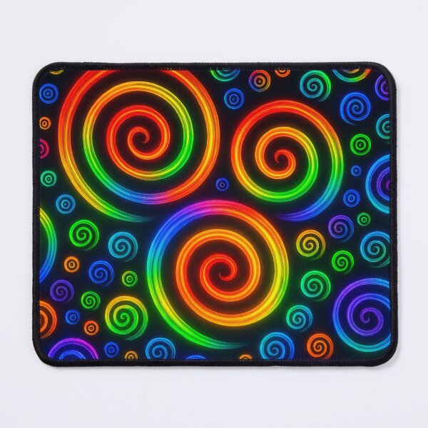 Item preview, Glowing spirals dance rhythmically designed and sold by Sigtrix.
