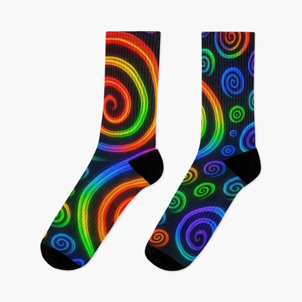 Item preview, Glowing spirals dance rhythmically designed and sold by Sigtrix.