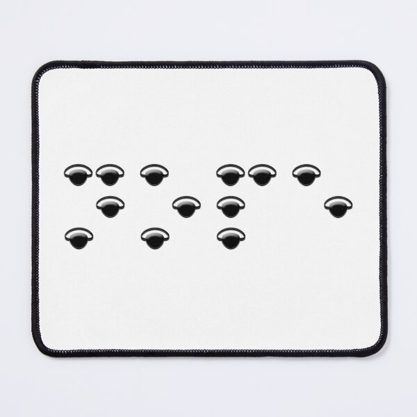 Item preview, Nope in Eyepatch Braille - Minimalist Graphic designed and sold by Eyepatch-Jacks.