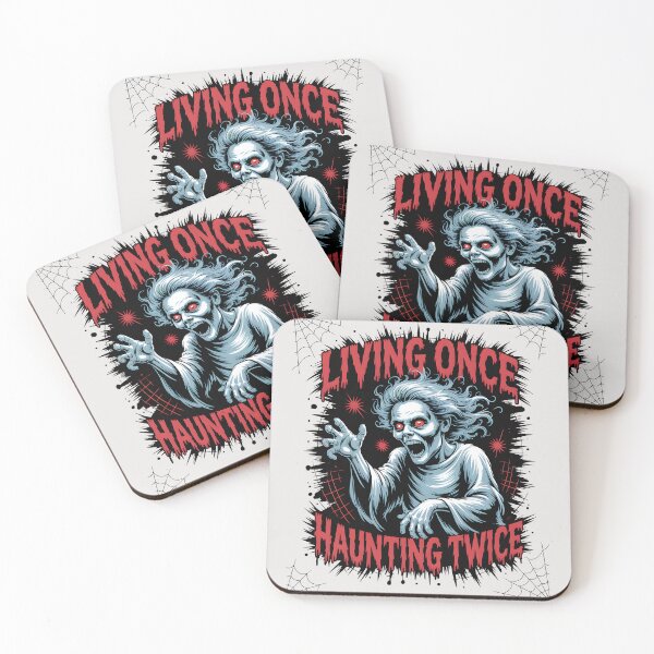 Item preview, Living once haunting twice designed and sold by SignumShop.