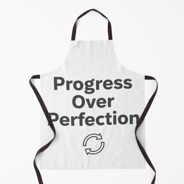Item preview, Progress Over Perfection – Minimalist Growth Quote designed and sold by Happyfreedom.