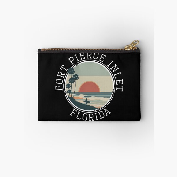 Item preview, Fort Pierce Inlet - Florida (with White Lettering) designed and sold by VelvetRoom.