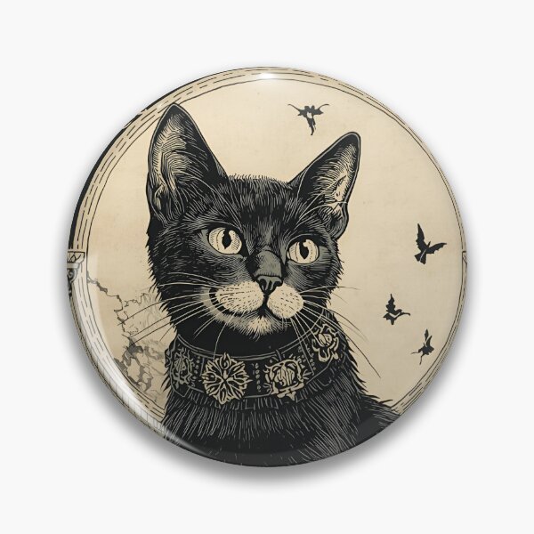 Item preview, Cute Gothic Cat designed and sold by Rammstela.