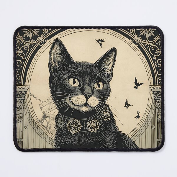 Item preview, Cute Gothic Cat designed and sold by Rammstela.