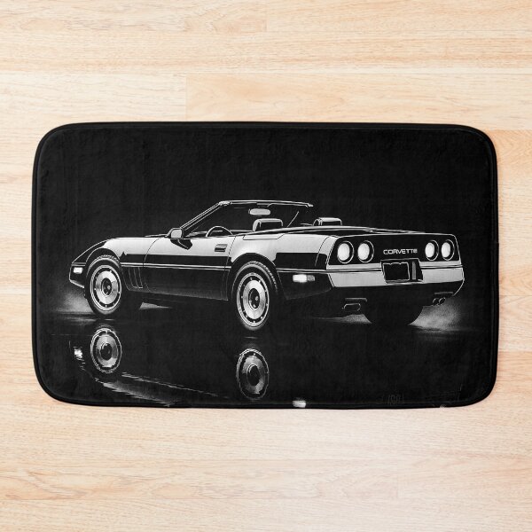 Item preview, 1987 Chevrolet Corvette Convertible Art – Classic C4 Sports Car Illustration designed and sold by Stinky Lincy's Apparel Company.