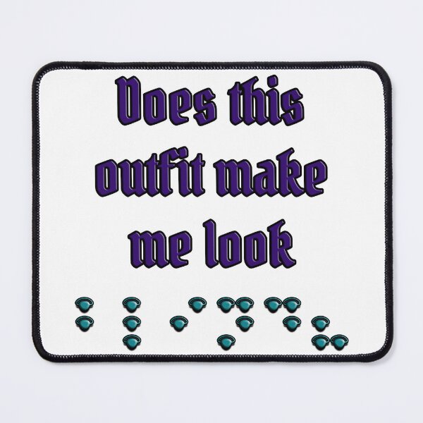 Item preview, Does This Outfit Make Me Look Blind? – Funny Eyepatch Braille Graphic designed and sold by Eyepatch-Jacks.